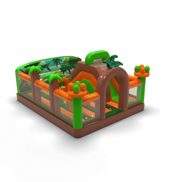 Nafukovacie ihrisko 6x5 v motíve dino