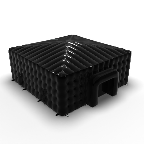 Nafukovací párty stan 10x10 - Čierny