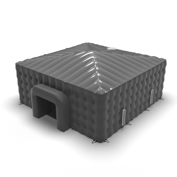 Nafukovací párty stan 4x4 - Sivý