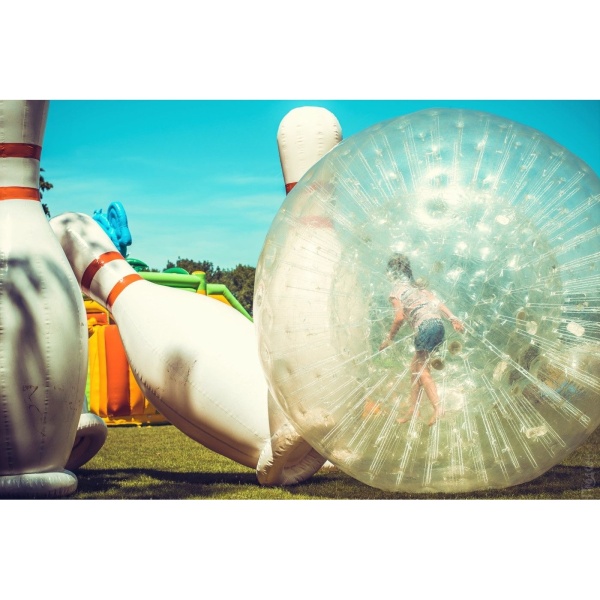 SÚPRAVA nafukovacích kolkov 2 m na Human Bowling - 6 ks.