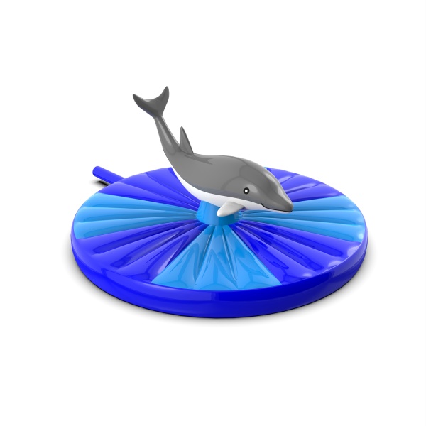 Nafukovací delfín - rodeo dolphin