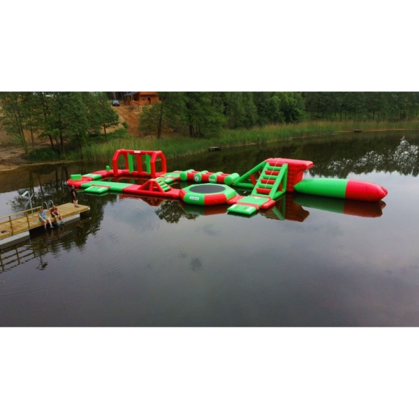 Nafukovací vodný park Delta (29 x 13 m)