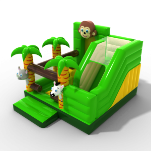 Nafukovačka so šmykľavkou - Jungle combo