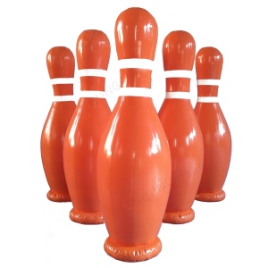 Nafukovací bowling 2 m pre ľudský bowling