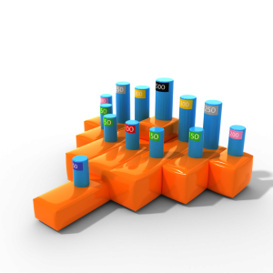 Nafukovacia hra Hula Hoop