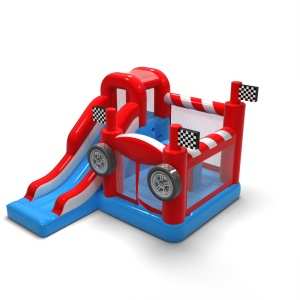 Nafukovací hrad pre autá combo