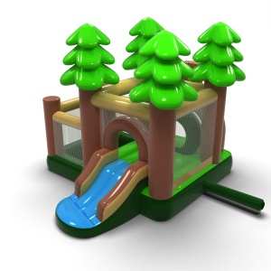 Malý skákací hrad s detským...