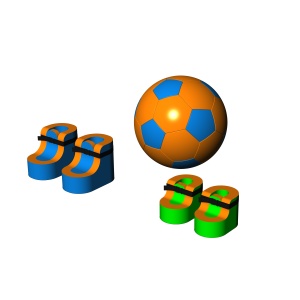 Giga futbalová súprava pre...