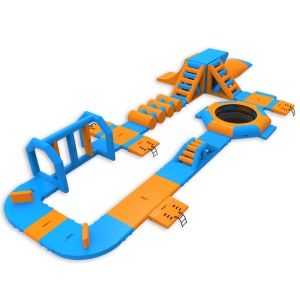 Nafukovací vodný park Delta...