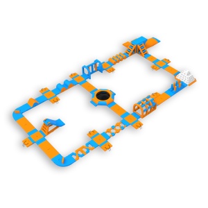 Nafukovací vodný park Theta...