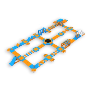 Nafukovací vodný park Omega...