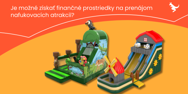 Je možné získať finančné prostriedky na prenájom nafukovacích atrakcií?