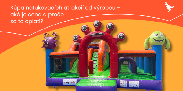 Kúpa nafukovacích atrakcií od výrobcu – aká je cena a prečo sa to oplatí?